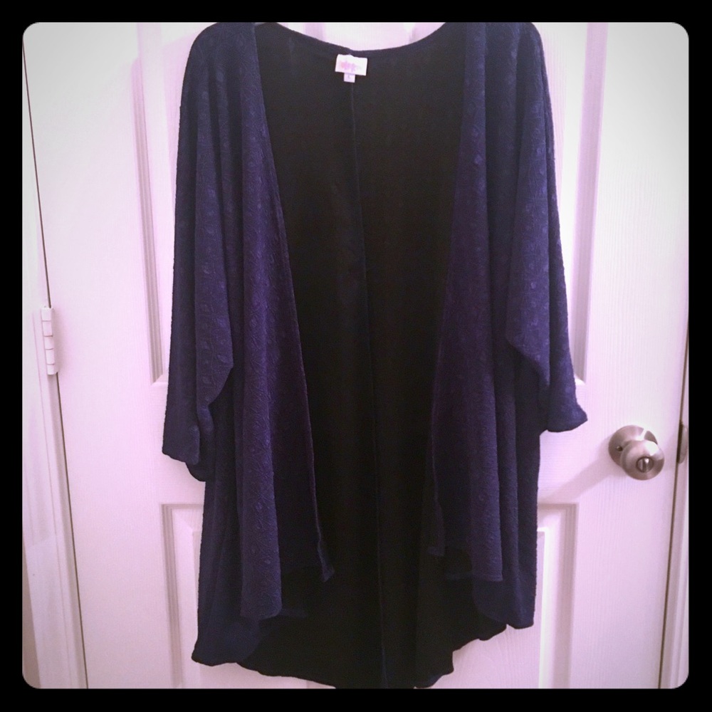 LULAROE Lindsay Kimono - LARGE
